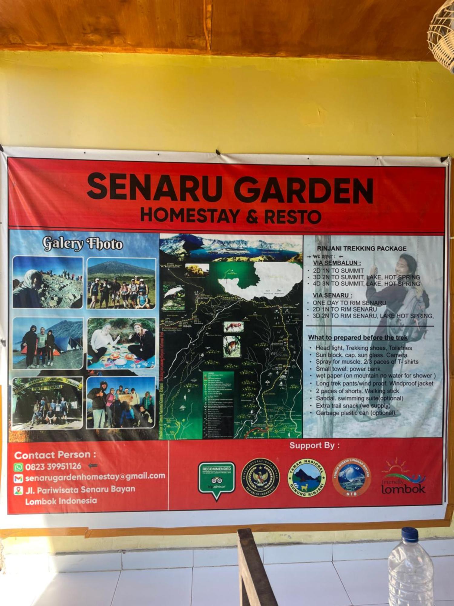 Senaru Garden Homestay Eksteriør billede